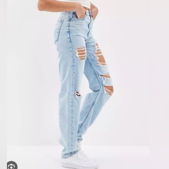 AE Baggy Jeans 00 SHORT - Picture 2 of 4